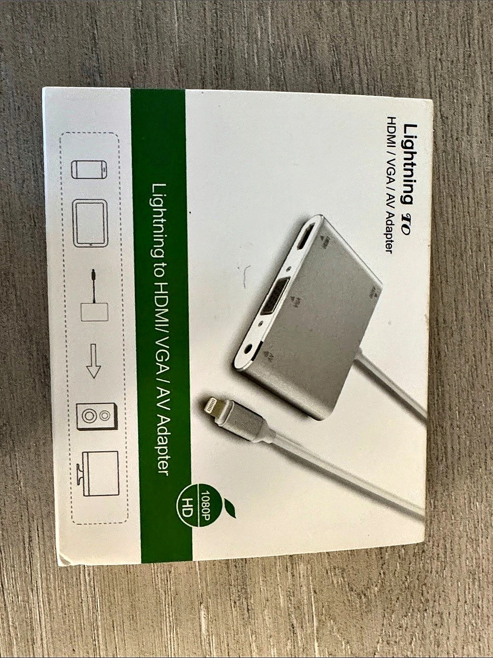 Lightning to HDMI/VGA/AV视频 Adapter Lightning to HDMI/VGA/AV视频 Adapter